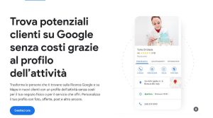 registrare attività google